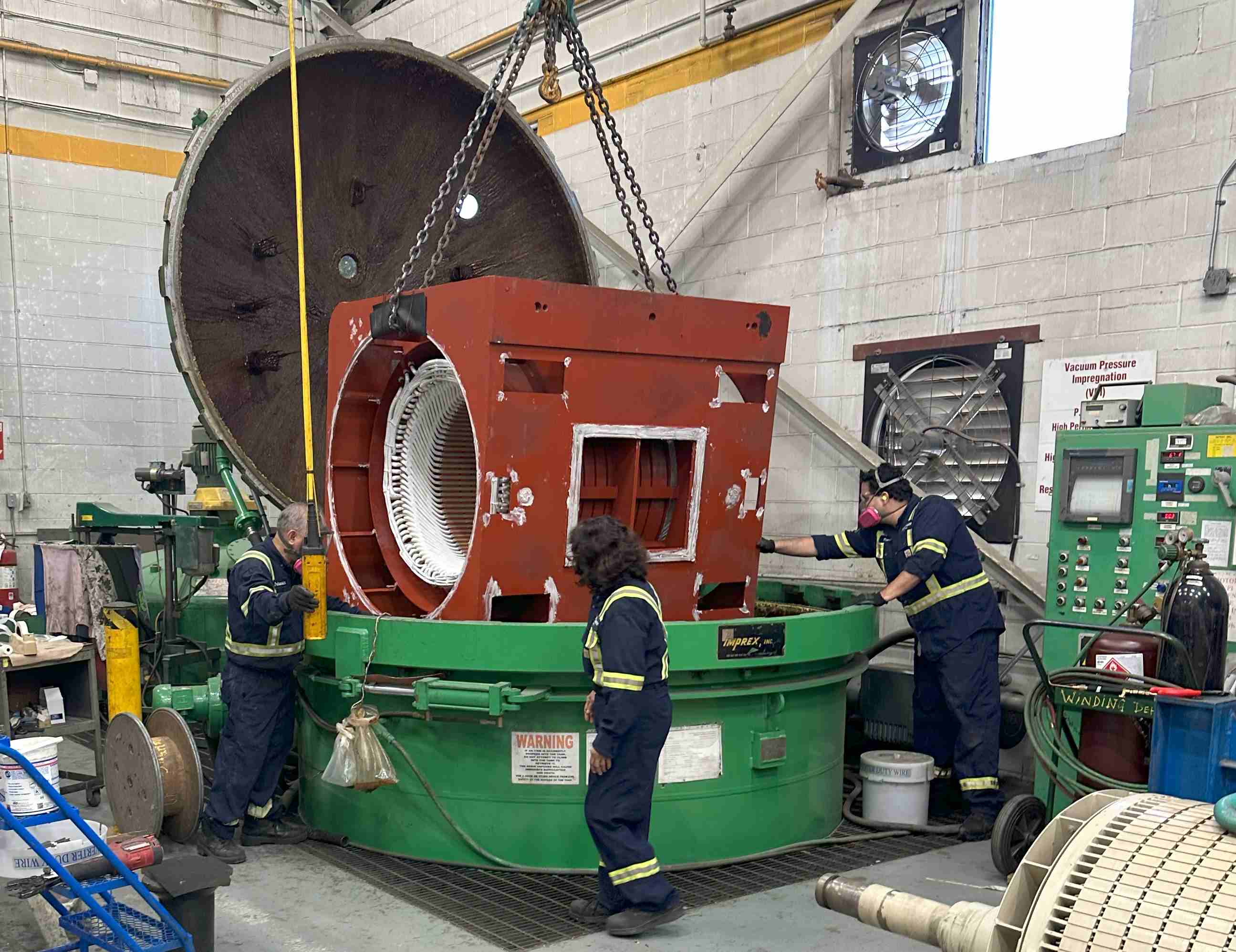 35 vacuum pressure impregnation